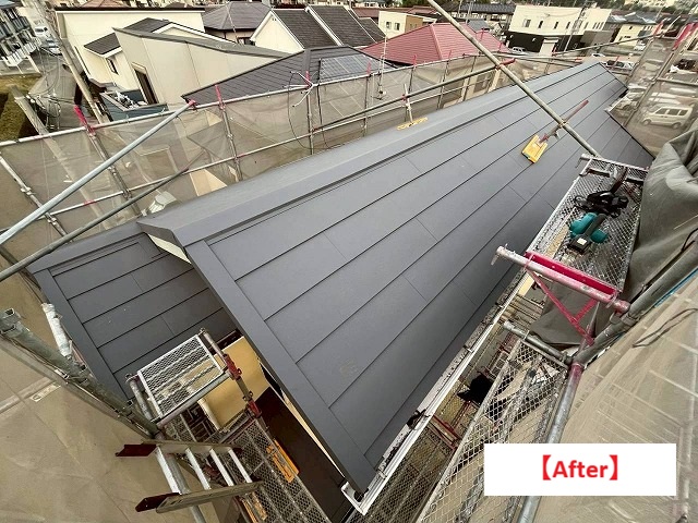 明石市　カバー工法　施工完了